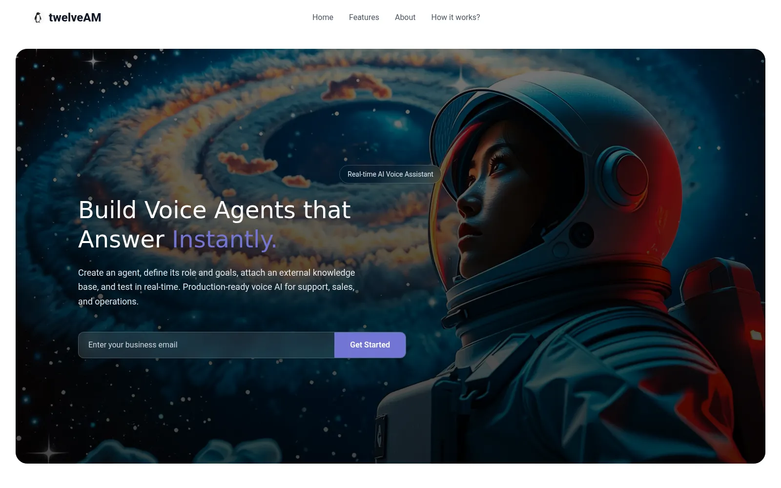 TwelveAM: No-Code AI Voice Agents for Real Business Calls